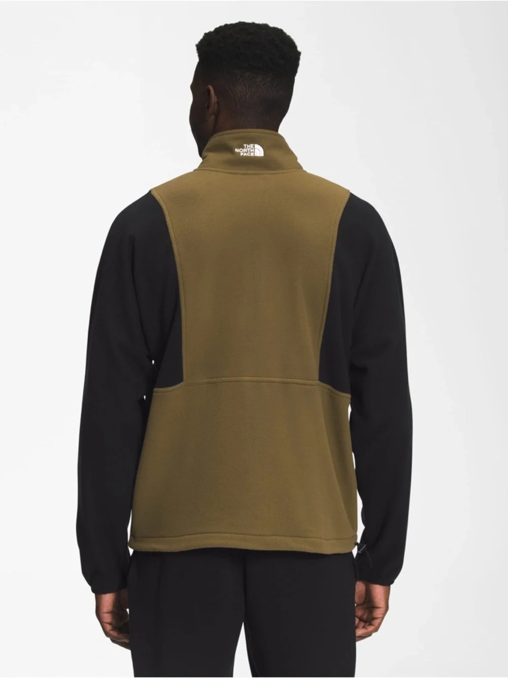 The North Face Men's TKA Attitude Full-Zip Fleece Jacket Military Green